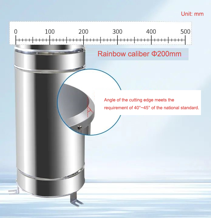 Size of the inner diameter of the rain-bearing opening 200mm.jpg